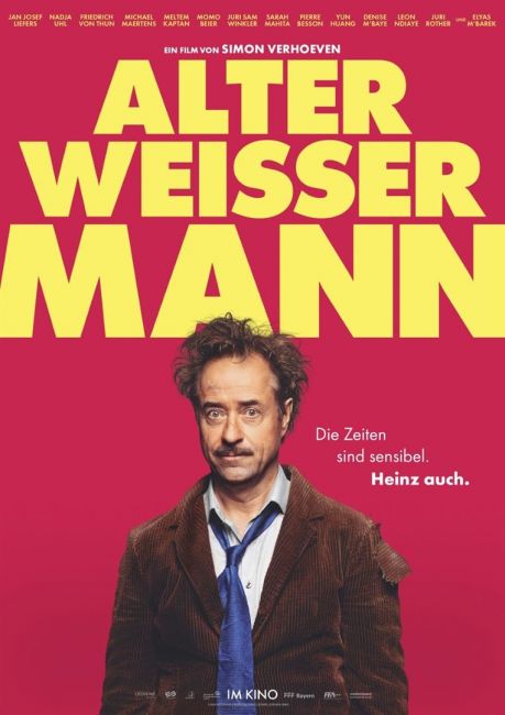 Plakat Alter weißer Mann